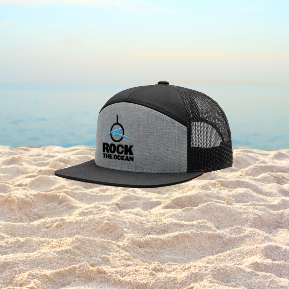LOGO 7 PANEL TRUCKER HAT