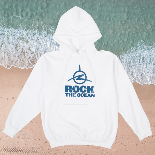 RTO LOGO WHITE HOODIE