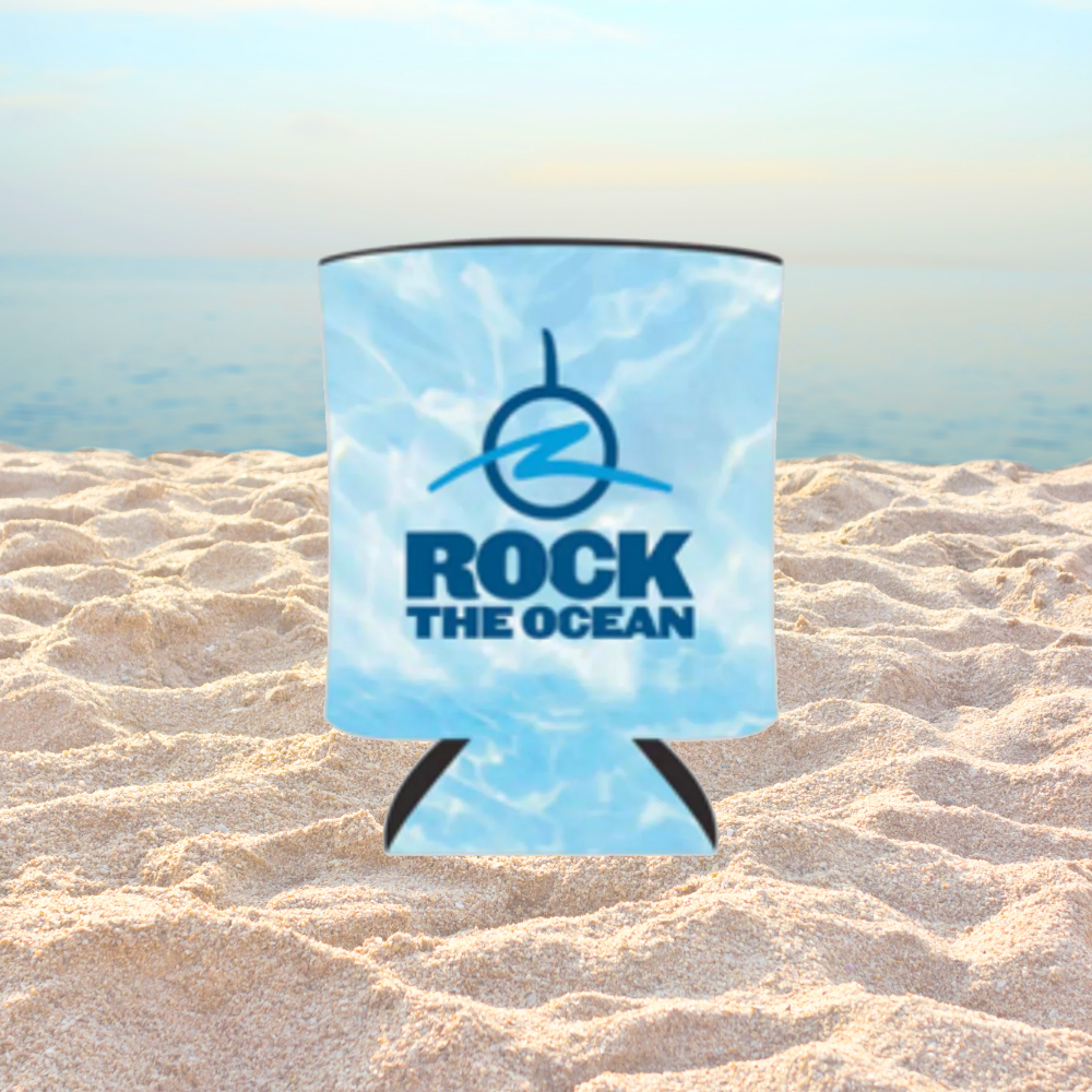 AQUA CAMO KOOZIE 12oz