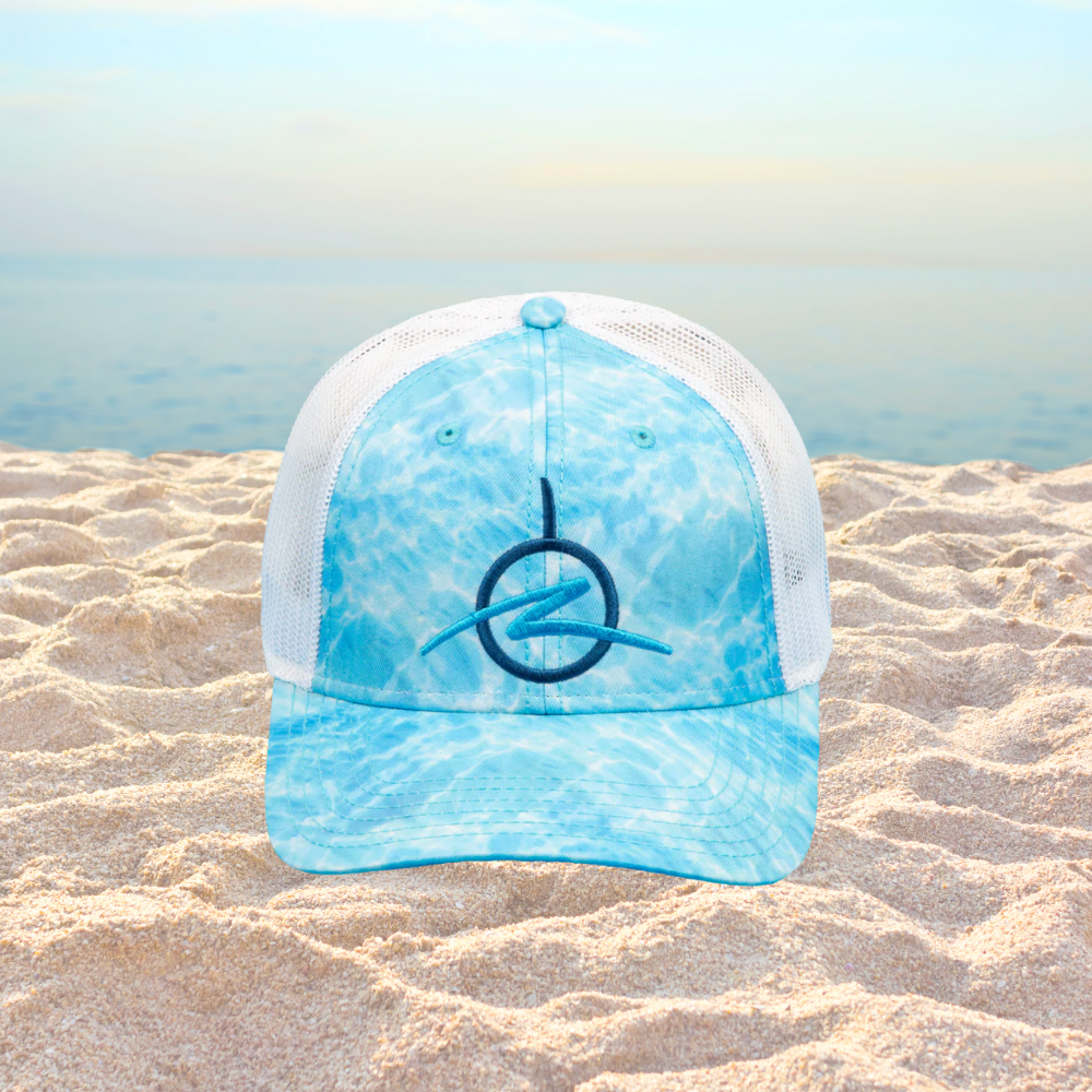 ICON AQUA CAMO HAT