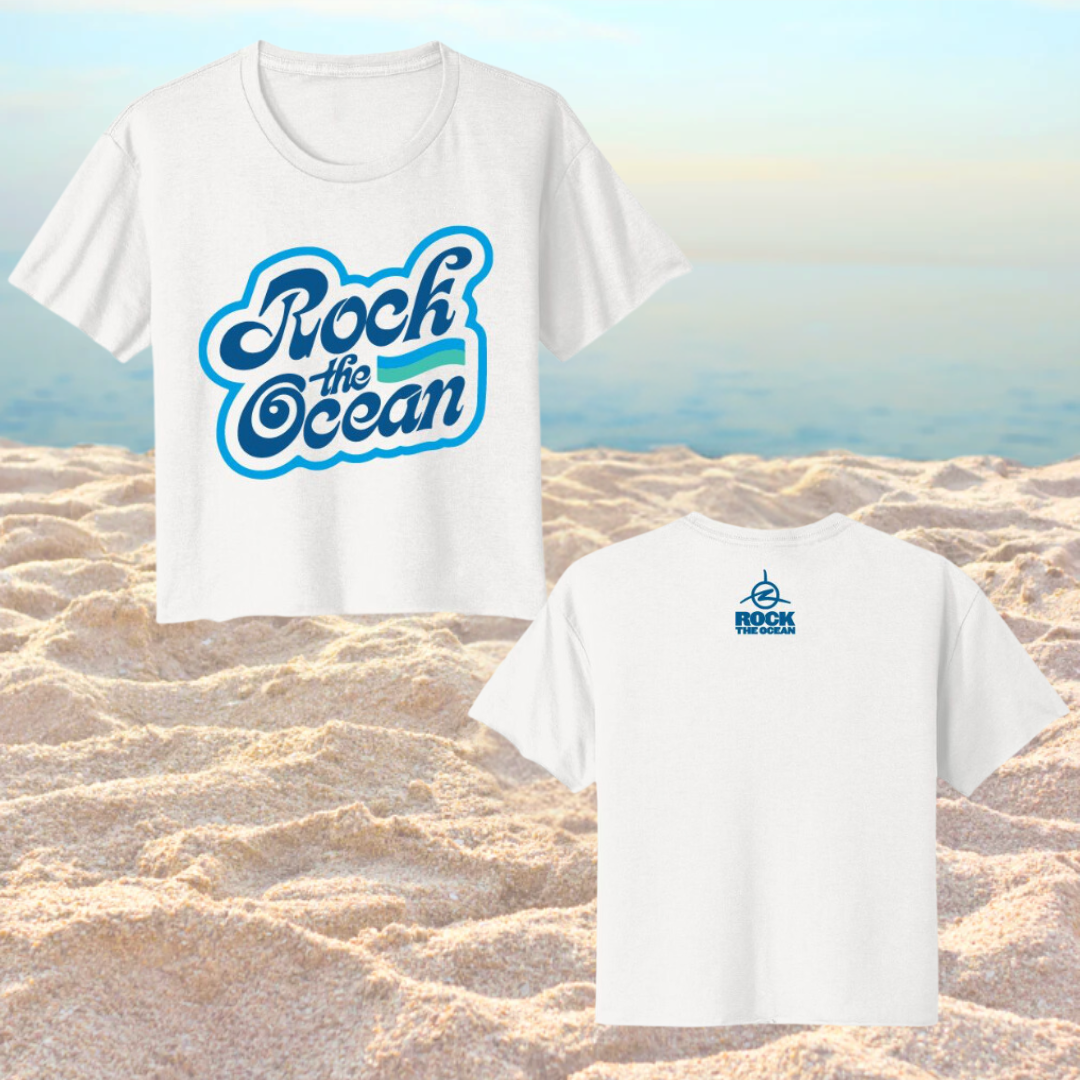 OCEAN CAPS LADIES CROP T-SHIRT