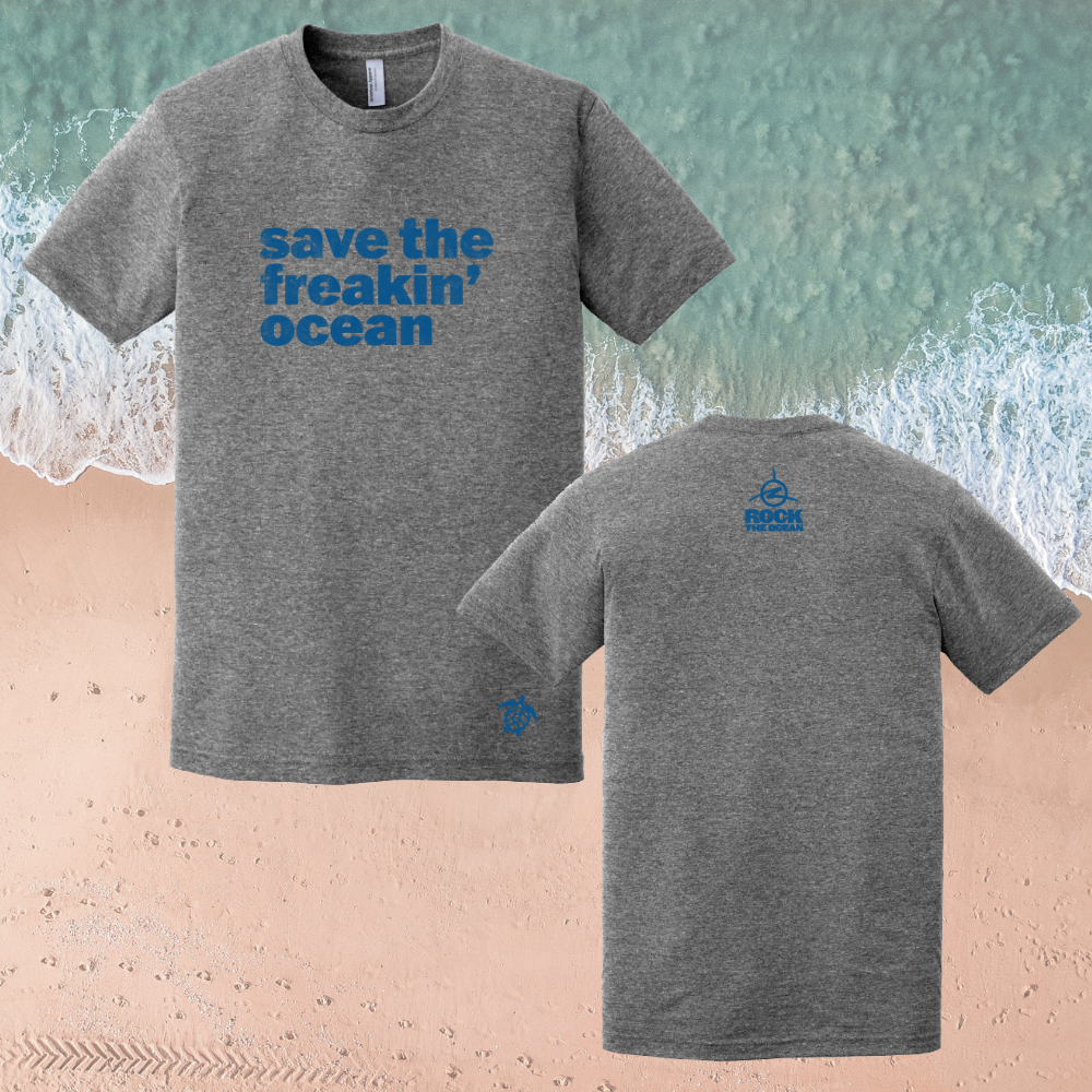 SAVE THE FREAKIN OCEAN T-SHIRT
