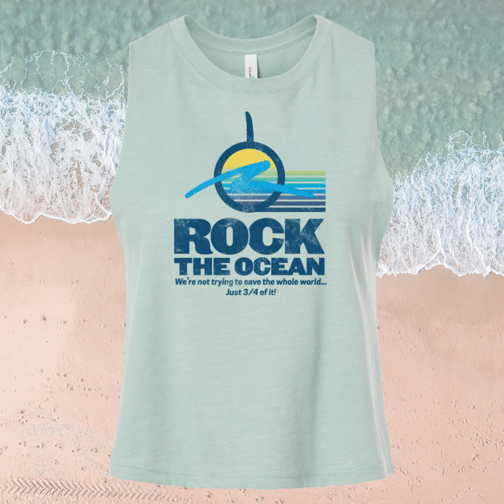 CALI LOGO LADIES CROP TANK
