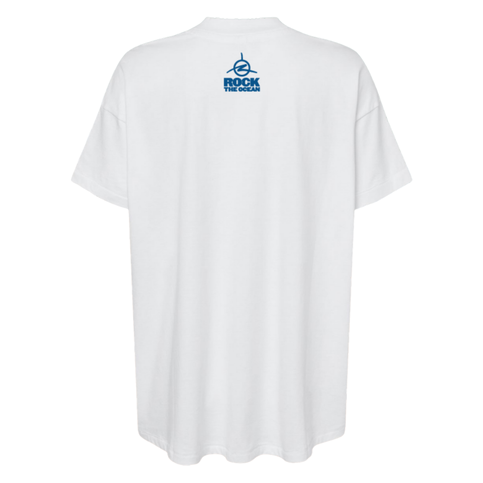 Shark Flo Stacked Ladies White T-Shirt