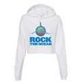 Icon Sunset Ladies Crop Hoodie