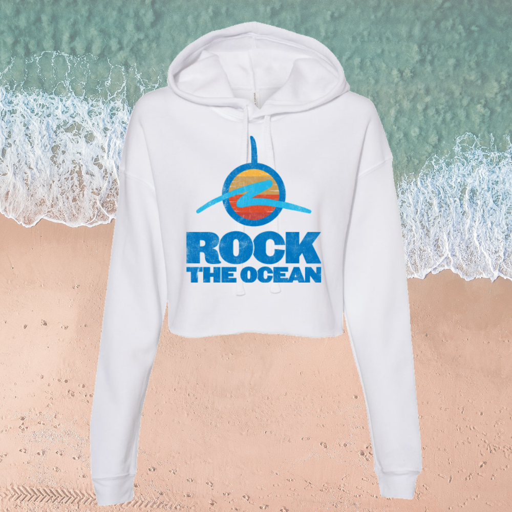 ICON SUNSET LADIES CROP HOODIE