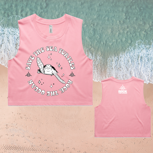 TEDDY SWIMS LADIES CROPPED TANK TOP