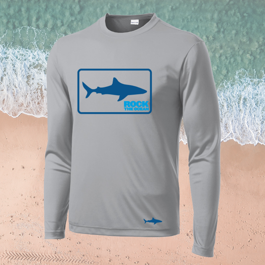 SHARK FLO STACKED PERFORMANCE LONG SLEEVE T-SHIRT