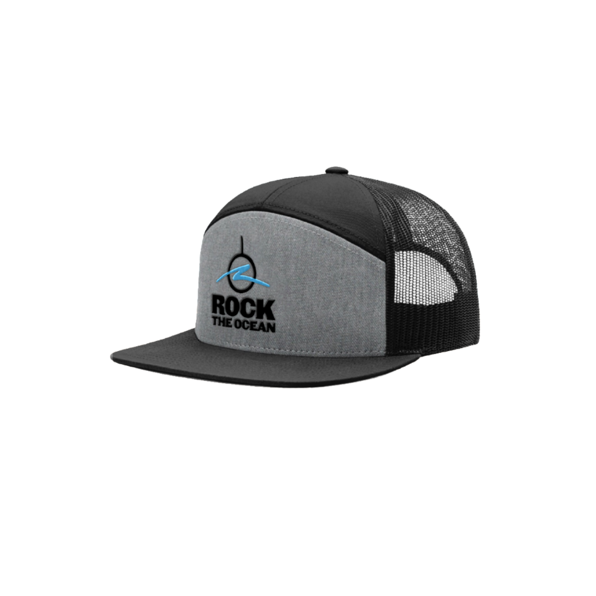 Logo 7 Panel Trucker Hat