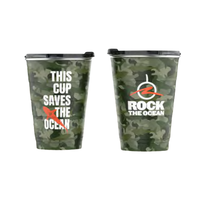 Pirani This Cup Saves the Ocean Camo Tumbler