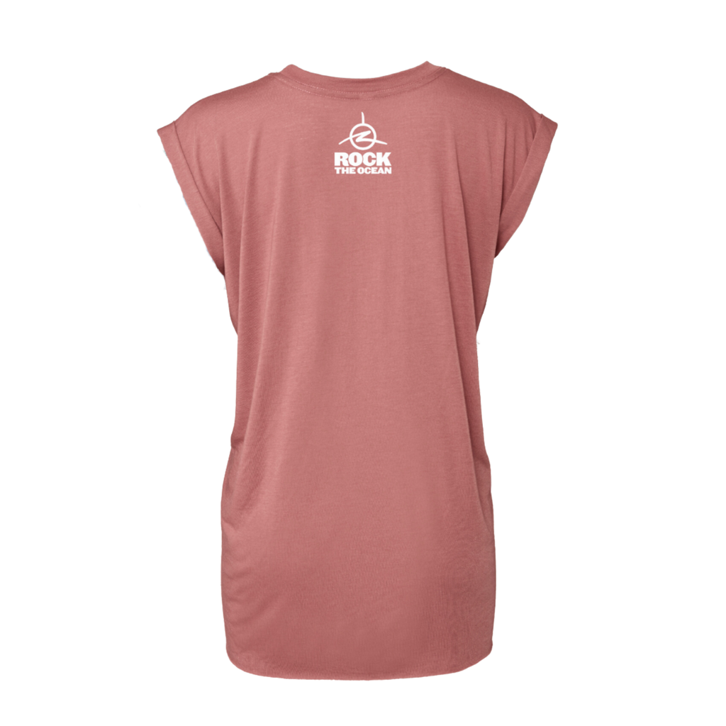 Turtle Fam Ladies Mauve T-Shirt