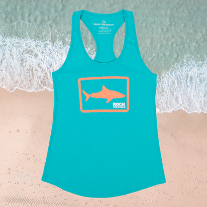 SHARK FLO STACKED LADIES TAHITI TANK
