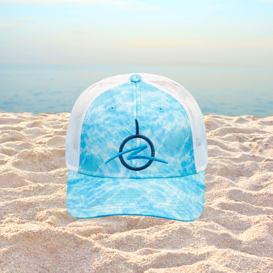 ICON AQUA CAMO HAT