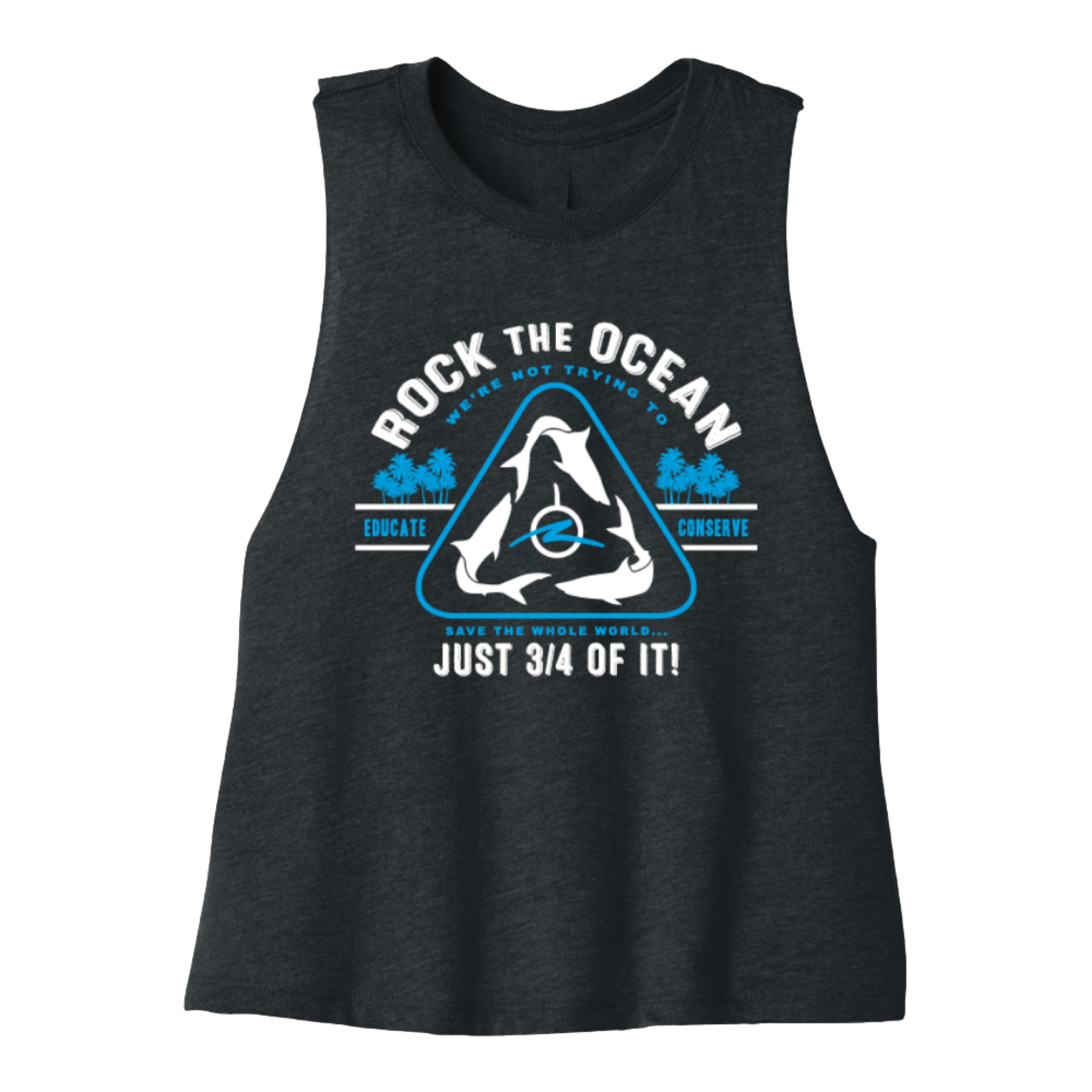 Conserve Ladies Crop Tank