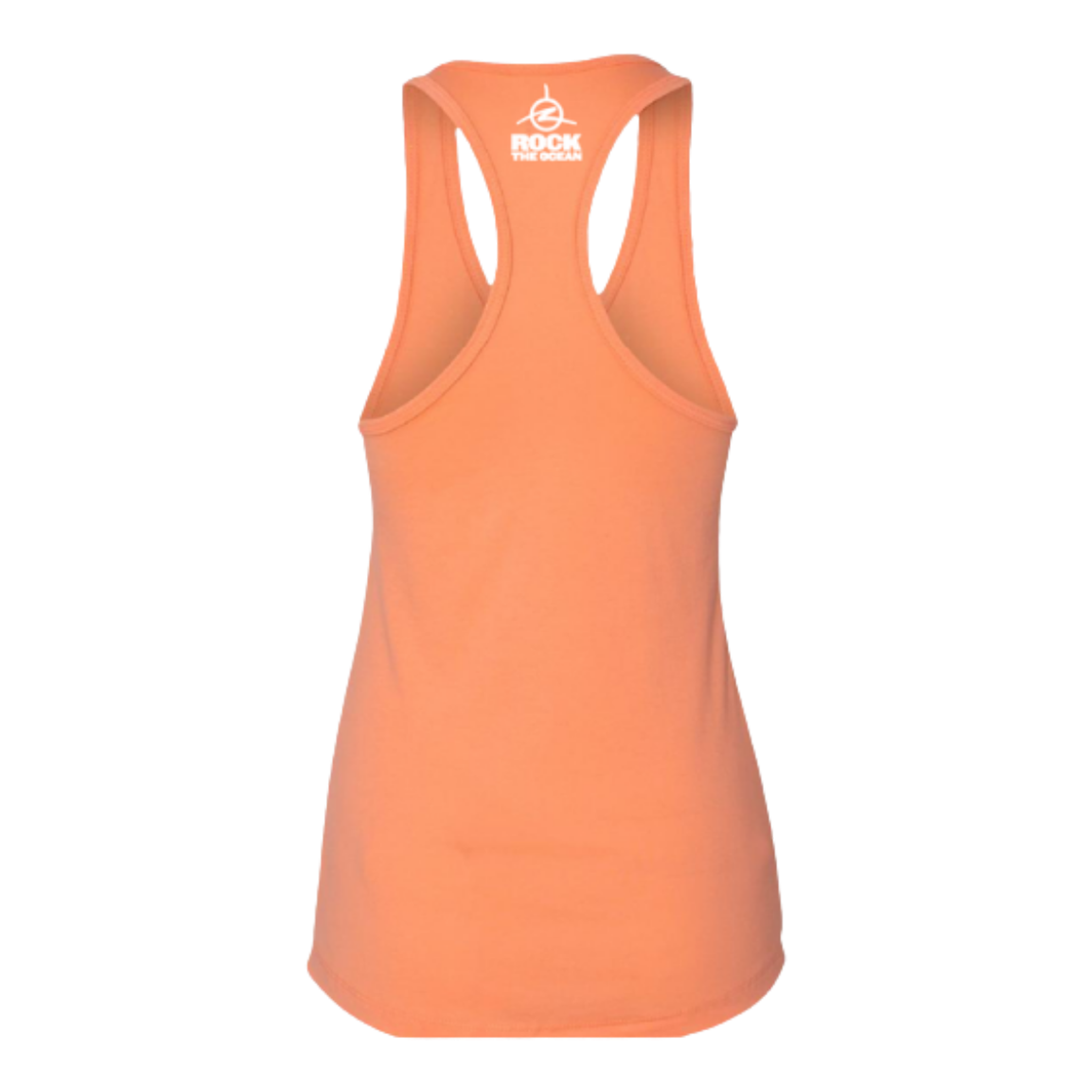 Shark Flo Stacked Ladies Orange Tank