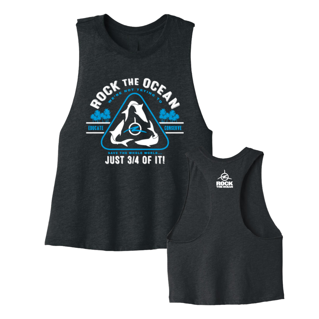 Conserve Ladies Crop Tank