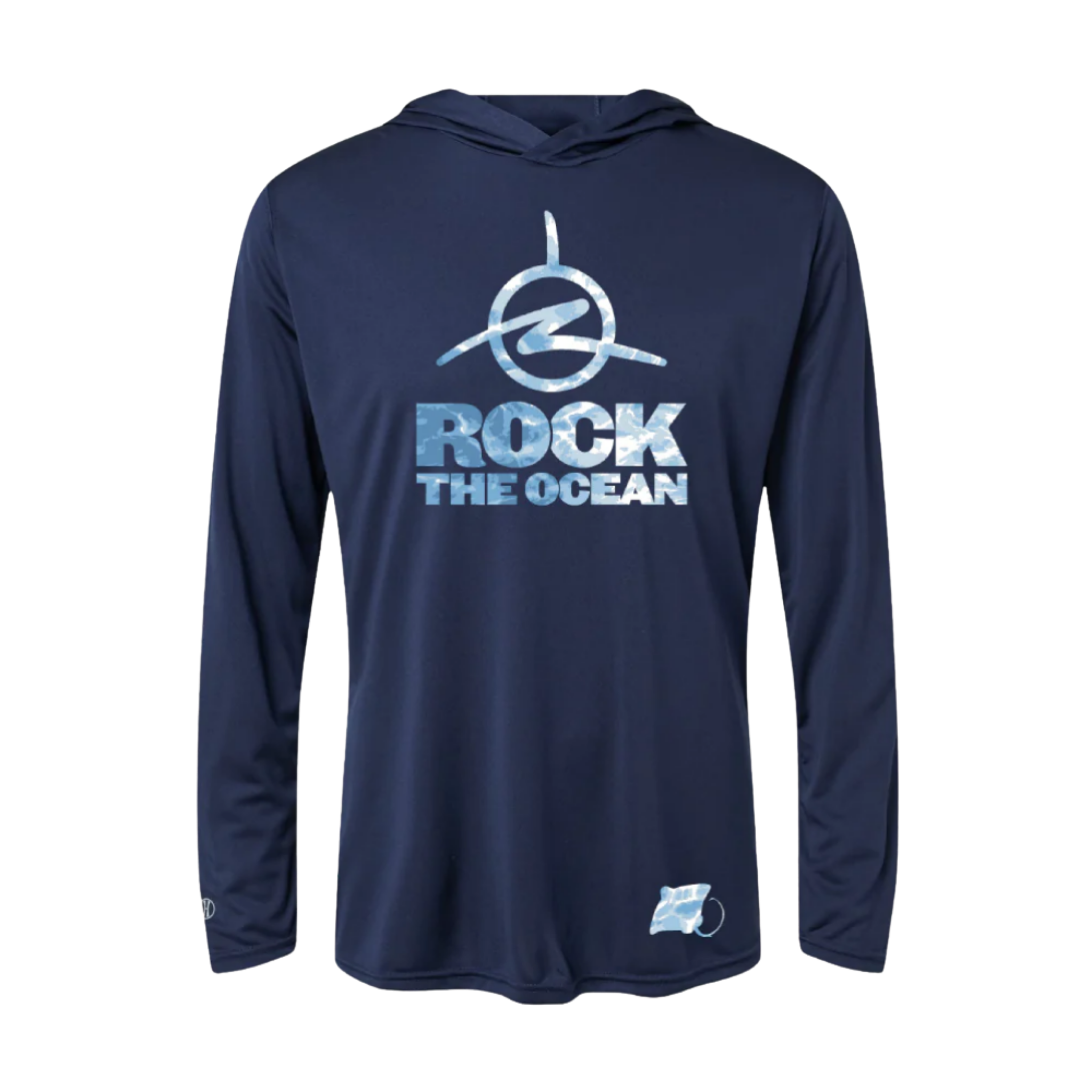 RTO Water Camo Logo Performance Hoodie