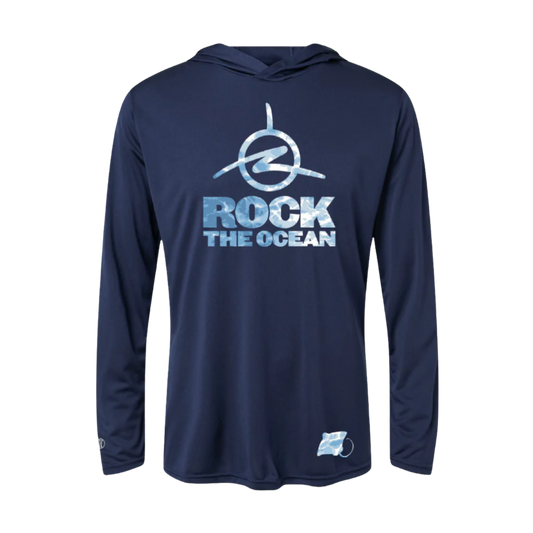 RTO Water Camo Logo Performance Hoodie
