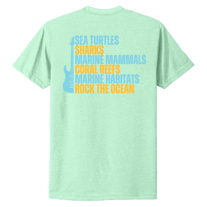 Rock The Ocean 5 Cords of Conservation T-Shirt