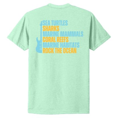 Rock The Ocean 5 Cords of Conservation T-Shirt