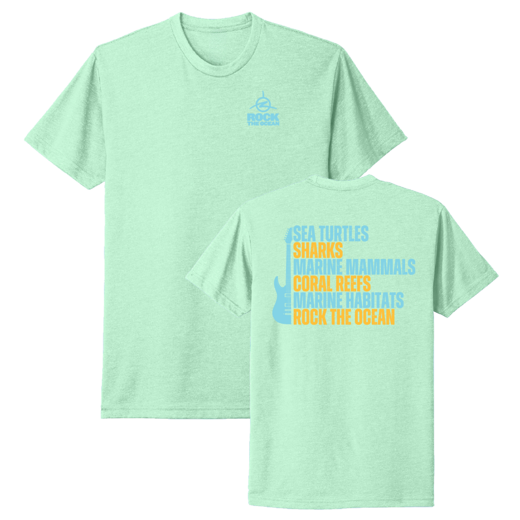 Rock The Ocean 5 Cords of Conservation T-Shirt