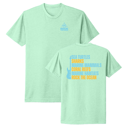 Rock The Ocean 5 Cords of Conservation T-Shirt
