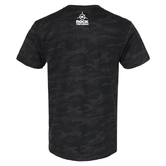 Rock The Ocean Camo Shark Hugger T-Shirt