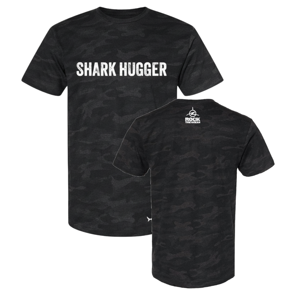 Rock The Ocean Camo Shark Hugger T-Shirt