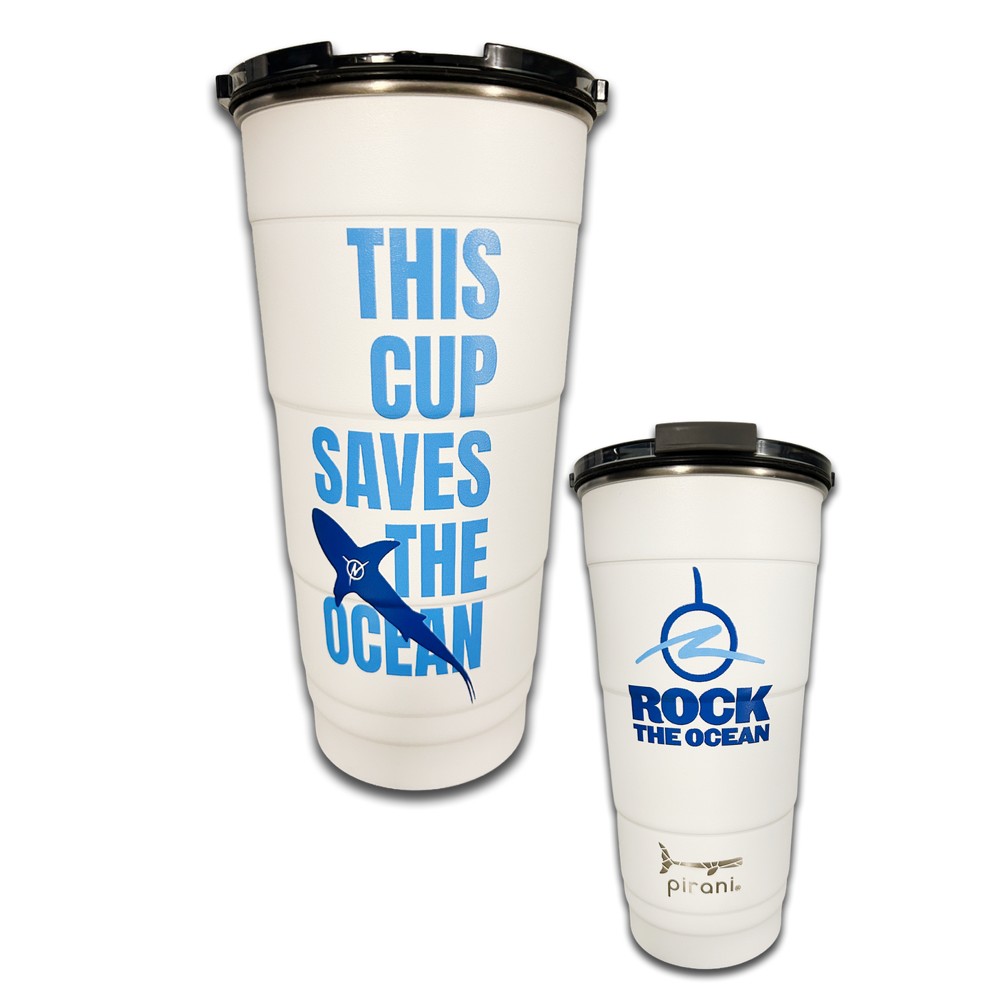 Rock The Ocean Pirani This Cup Saves the Ocean Tumbler