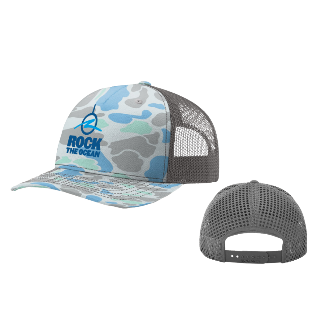 Rock The Ocean Saltwater Duck Camo Hat