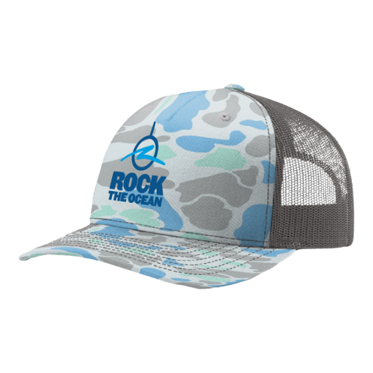 Rock The Ocean Saltwater Duck Camo Hat