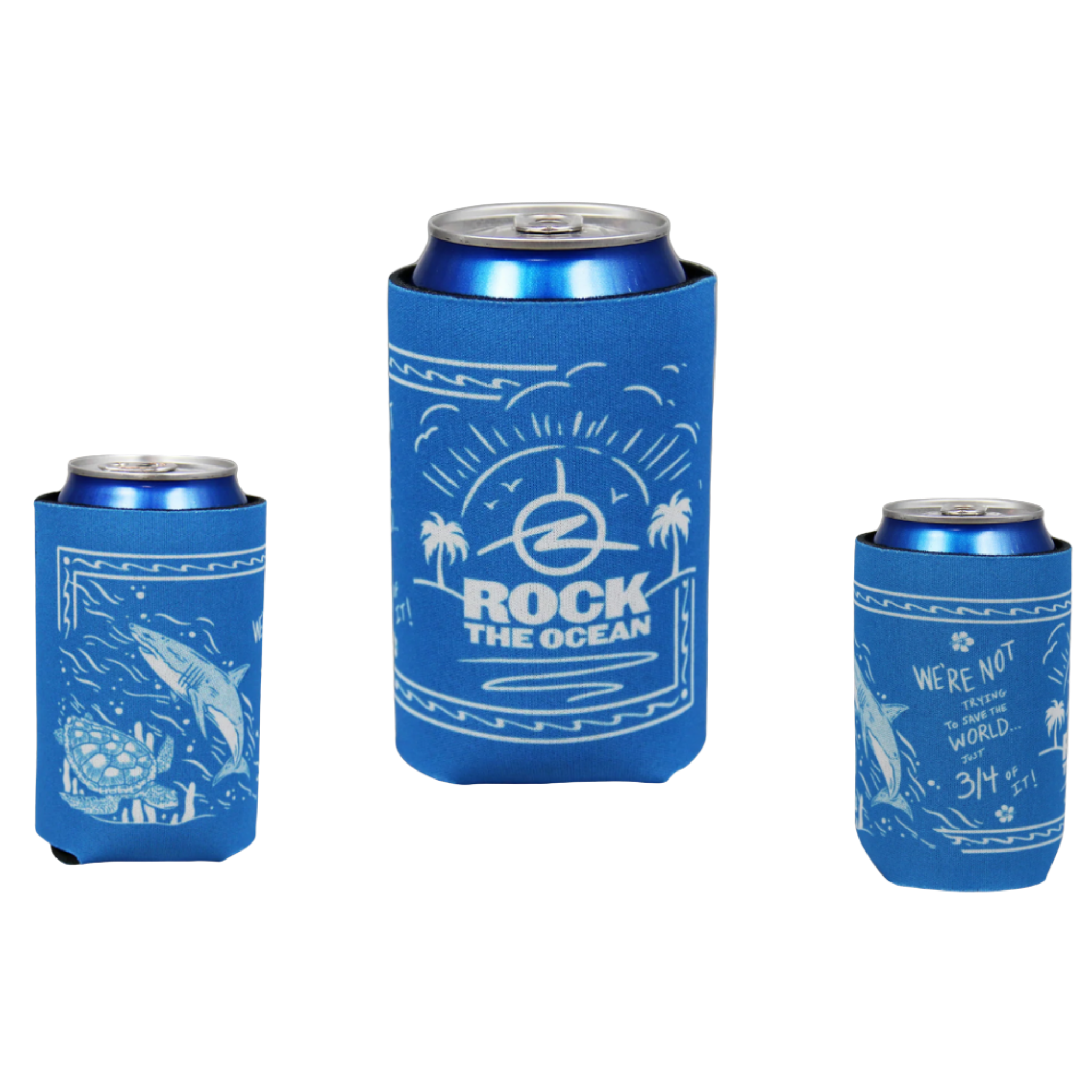 Rock The Ocean Sea You Later Koozie