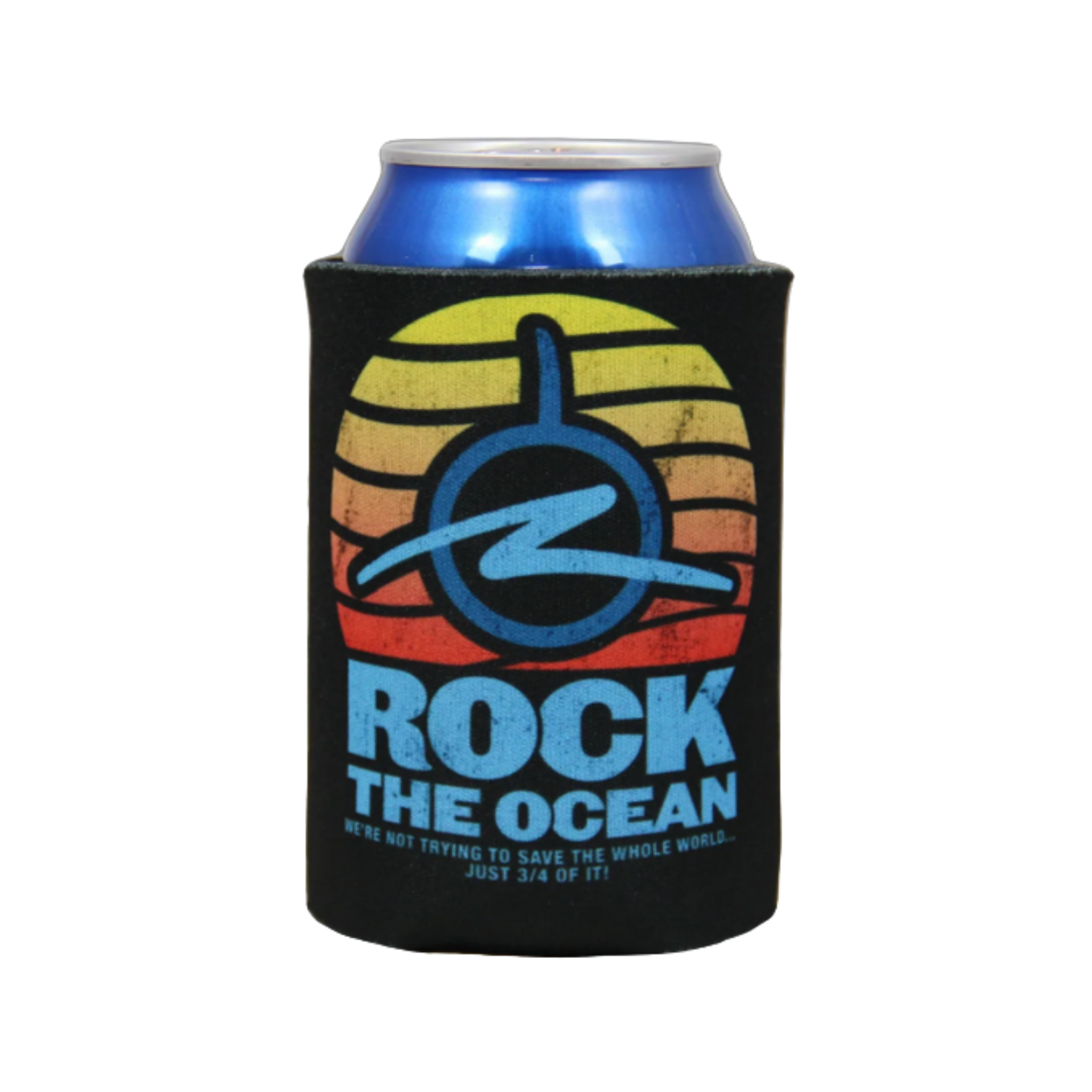 Rock The Ocean Sunset Marquesa Koozie