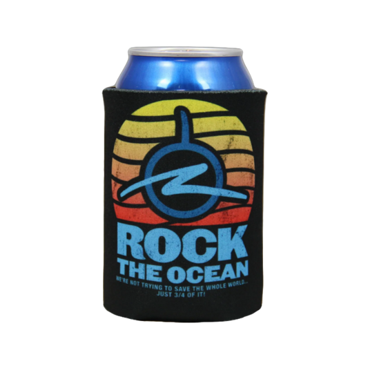 Rock The Ocean Sunset Marquesa Koozie