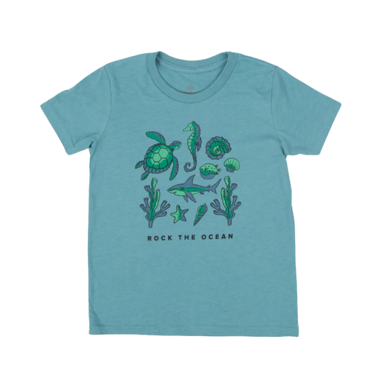 Rock The Ocean Youth Caicos T-Shirt