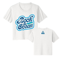 Rock The Womens Ocean Caps Cropped T-Shirt