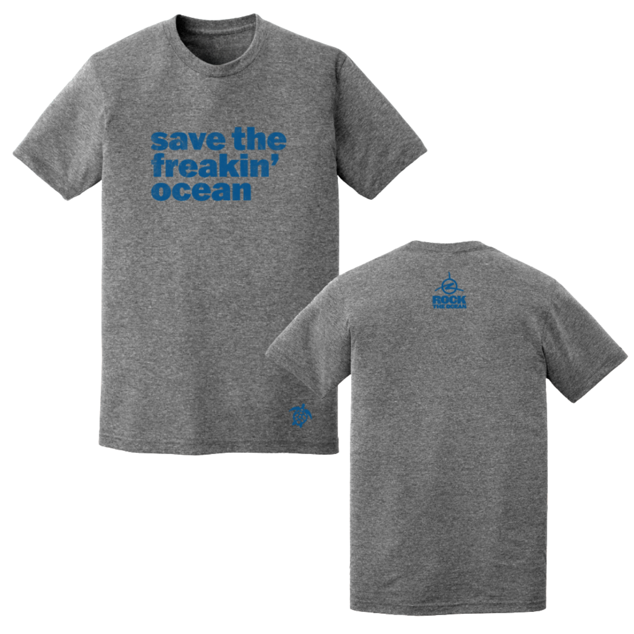 Rock The Ocean Save the Freakin' Ocean T-Shirt