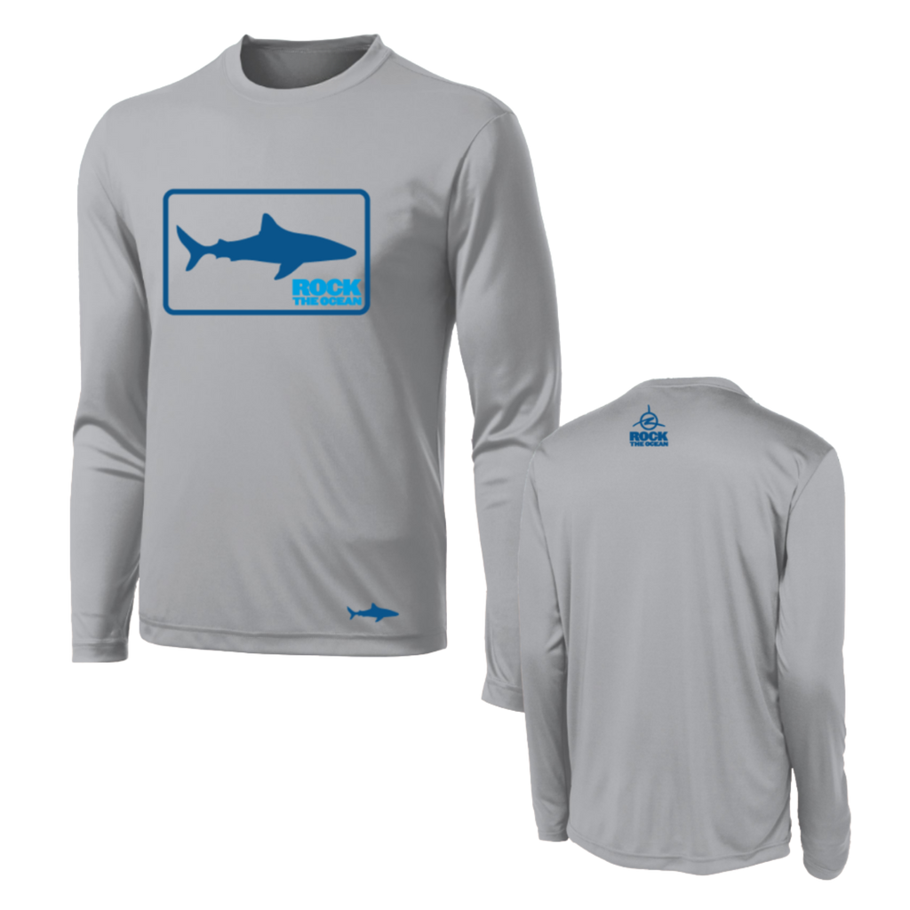 Shark Flo Stacked Silver Performance
