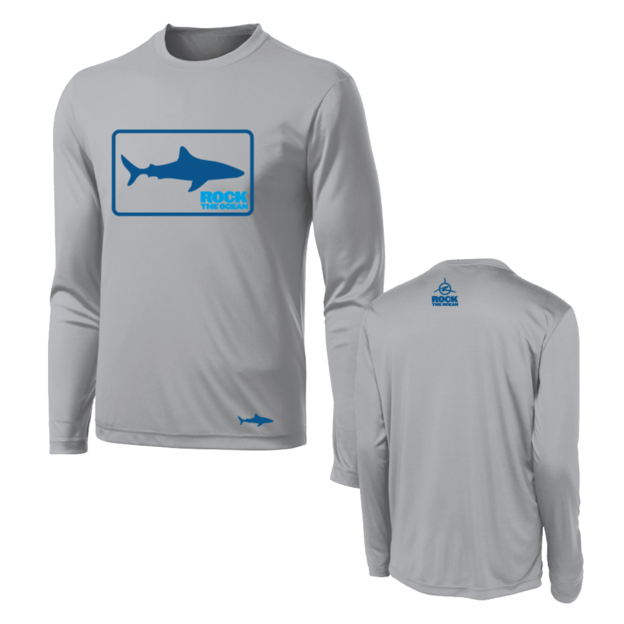 Shark Flo Stacked Silver Performance