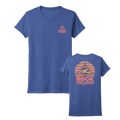 Sunset Marquesa Ladies Vintage Royal T-Shirt