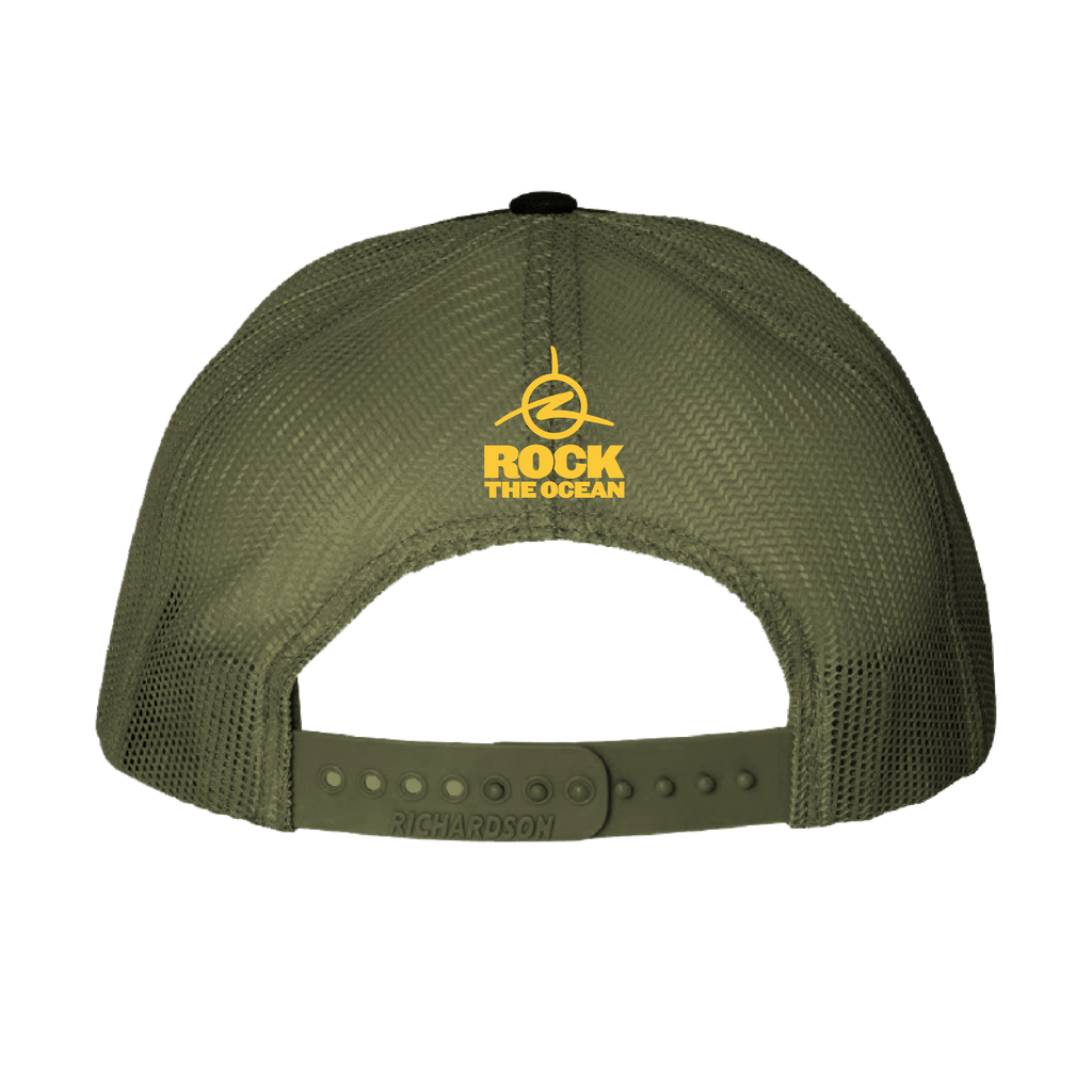 West Palm Camo Hat | Adjustable Snapback | Rock the Ocean