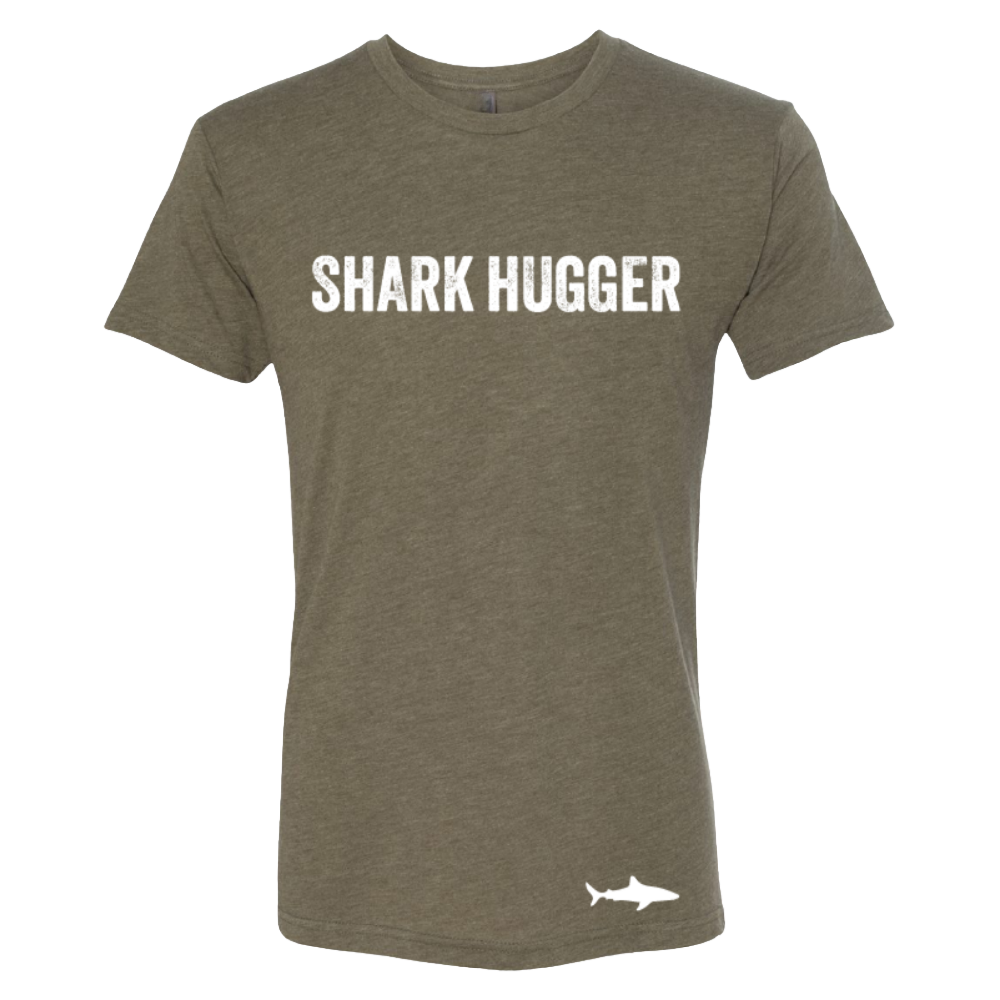 Shark Hugger Military Green T-Shirt