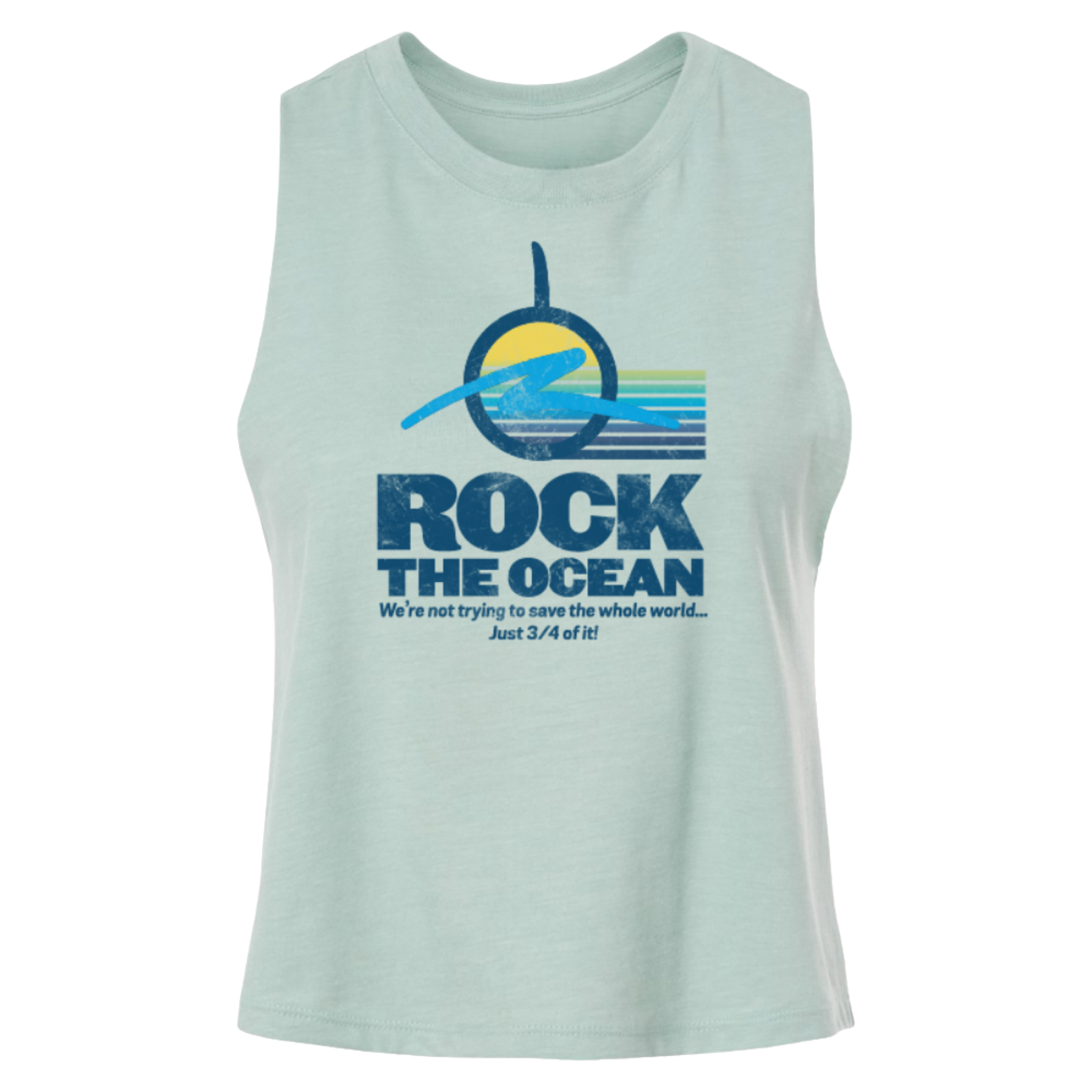 Cali Logo Ladies Cropped Tank