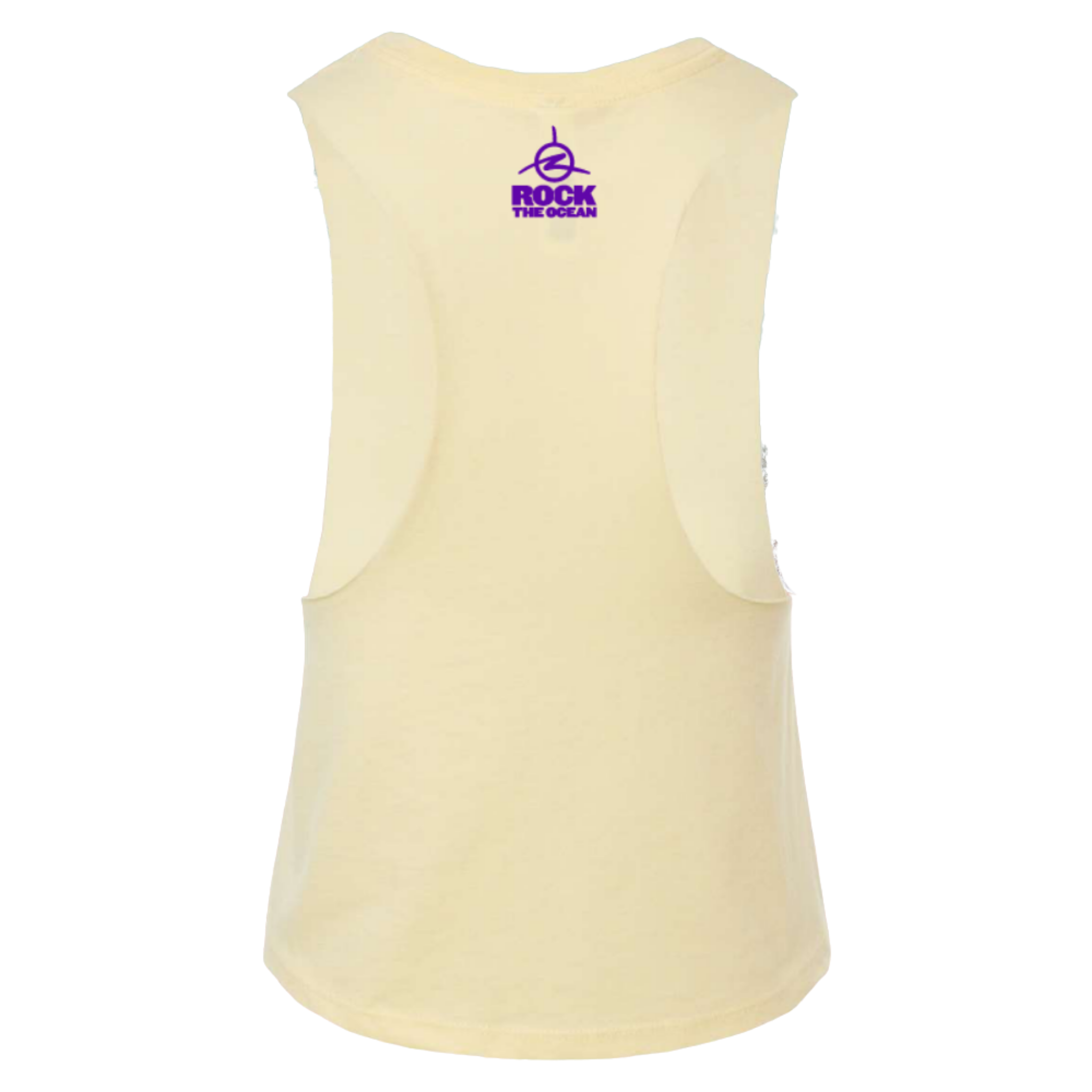 Womens Tails of Sunset Cropped Tank